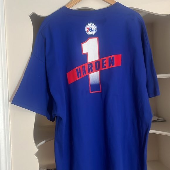HARDEN 76ERS front and back graphics - Picture 4 of 5